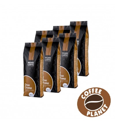 Zrnková káva Mami's Caffé Gran Crema 6 x 1 kg