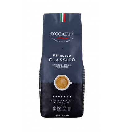 Zrnková káva O'Ccaffé Espresso Classico 250 g