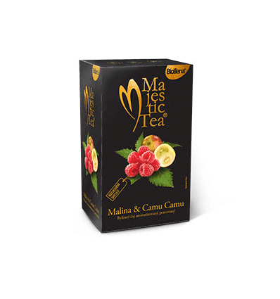 Čaj Biogena Majestic Tea Malina & Camu Camu 20x2,5 g