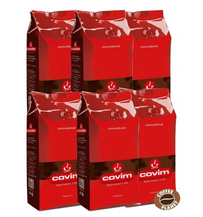 Zrnková káva Covim Granbar 6 x 1 kg