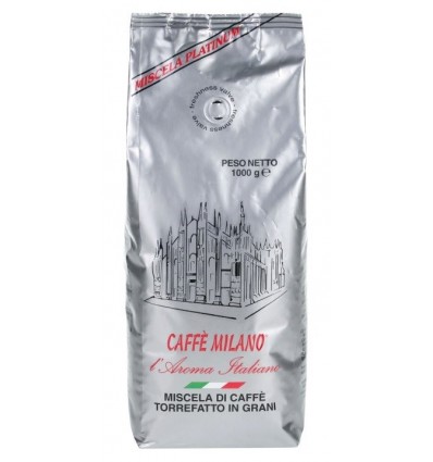 Zrnková káva Caffé Milano Platinum 1 Kg