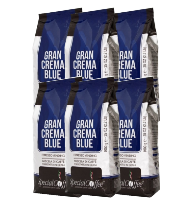 zrnková káva SpecialCoffee Gran Crema Blue 6 x 1 kg