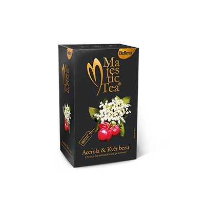 Čaj Biogena Majestic Tea Acerola & květ Bezu 20x2,5 g